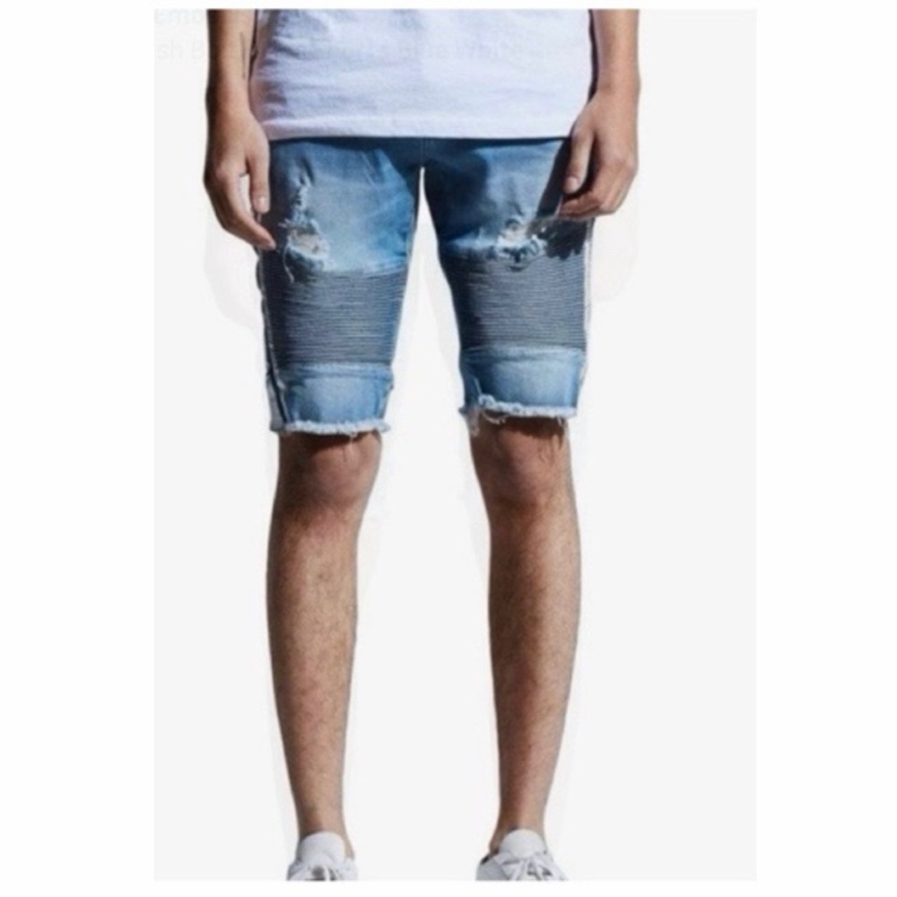Embellish Denim Men’s Biker Shorts
